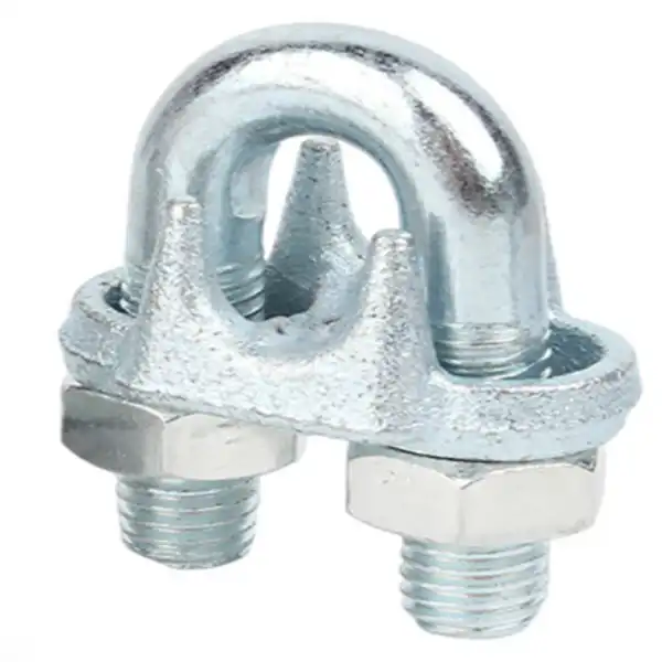 Cold Galvanized Wire Rope Clip Enhances Cable Safety in Outdoor Rigging Applications